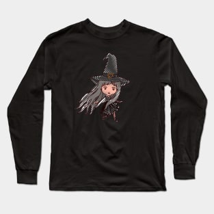 Cute Little Witch Long Sleeve T-Shirt